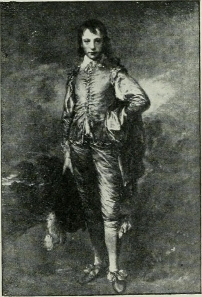 An illustration from Geschichte der Kunst in Grossbritannien und Irland, 1909, leaf 221