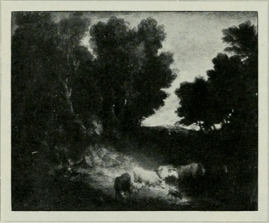 An illustration from Geschichte der Kunst in Grossbritannien und Irland, 1909, leaf 222