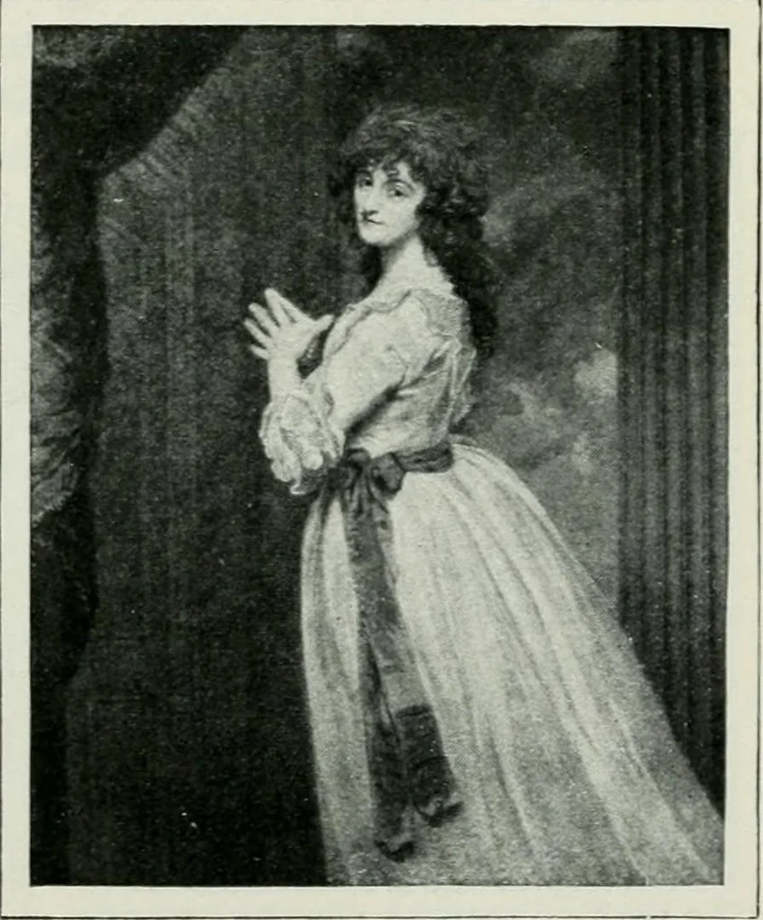 An illustration from Geschichte der Kunst in Grossbritannien und Irland, 1909, leaf 227