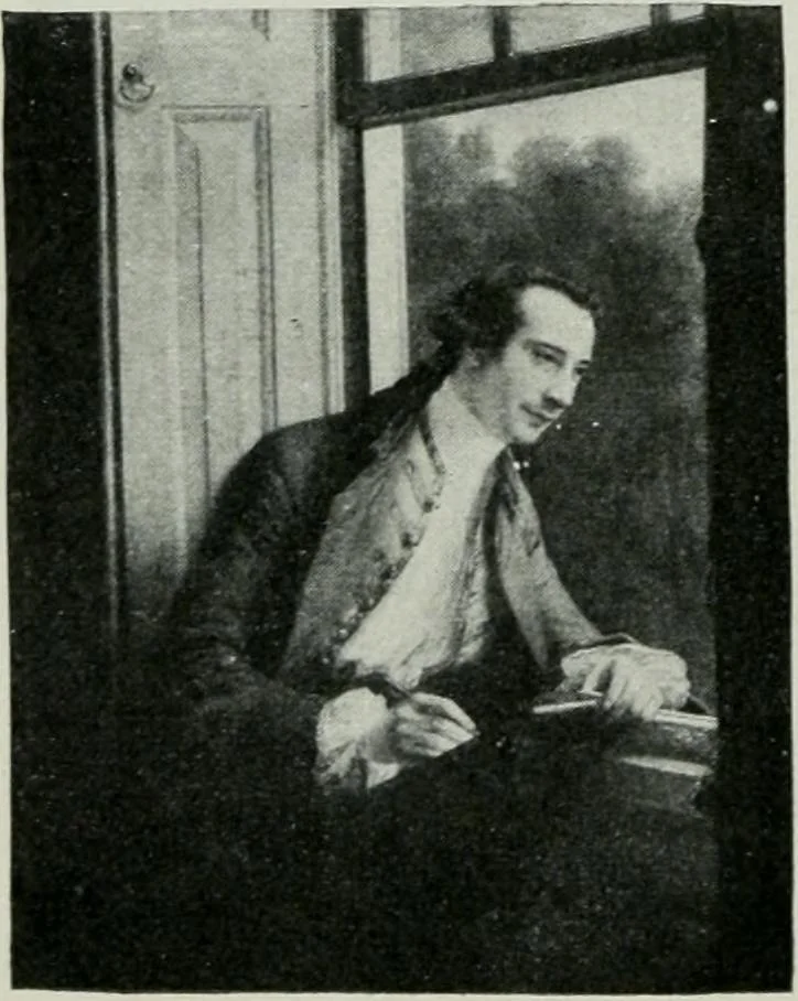An illustration from Geschichte der Kunst in Grossbritannien und Irland, 1909, leaf 228