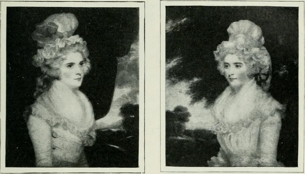 An illustration from Geschichte der Kunst in Grossbritannien und Irland, 1909, leaf 231