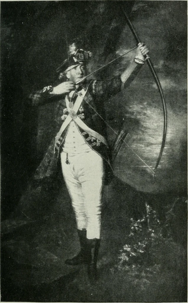 An illustration from Geschichte der Kunst in Grossbritannien und Irland, 1909, leaf 239