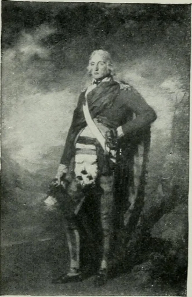 An illustration from Geschichte der Kunst in Grossbritannien und Irland, 1909, leaf 240