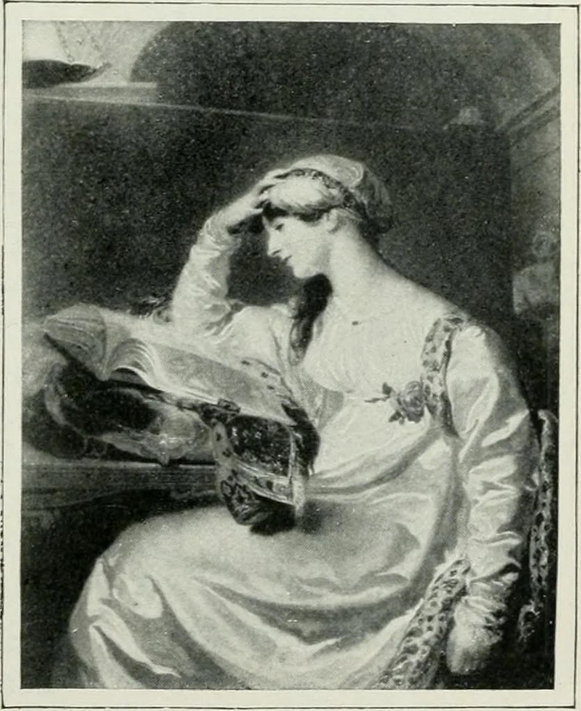 An illustration from Geschichte der Kunst in Grossbritannien und Irland, 1909, leaf 241