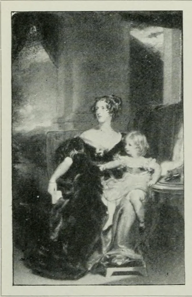 An illustration from Geschichte der Kunst in Grossbritannien und Irland, 1909, leaf 242