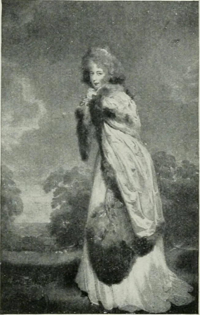 An illustration from Geschichte der Kunst in Grossbritannien und Irland, 1909, leaf 243