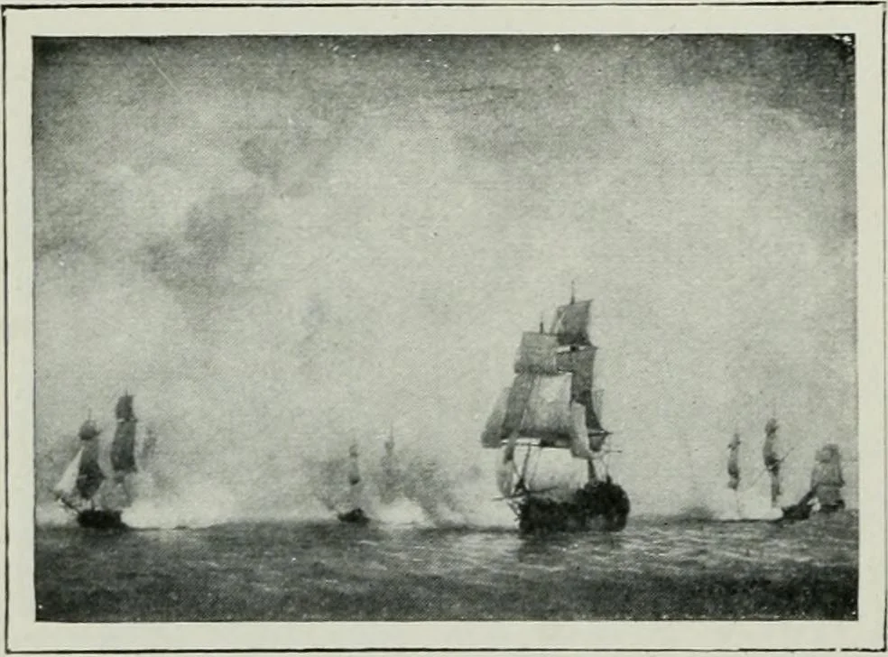 An illustration from Geschichte der Kunst in Grossbritannien und Irland, 1909, leaf 246