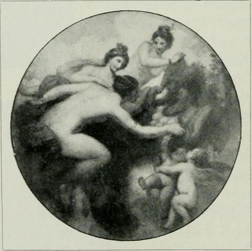 An illustration from Geschichte der Kunst in Grossbritannien und Irland, 1909, leaf 248