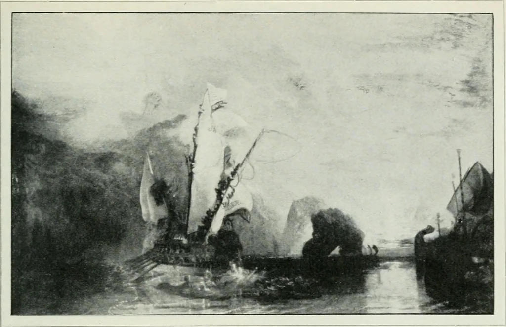 An illustration from Geschichte der Kunst in Grossbritannien und Irland, 1909, leaf 249