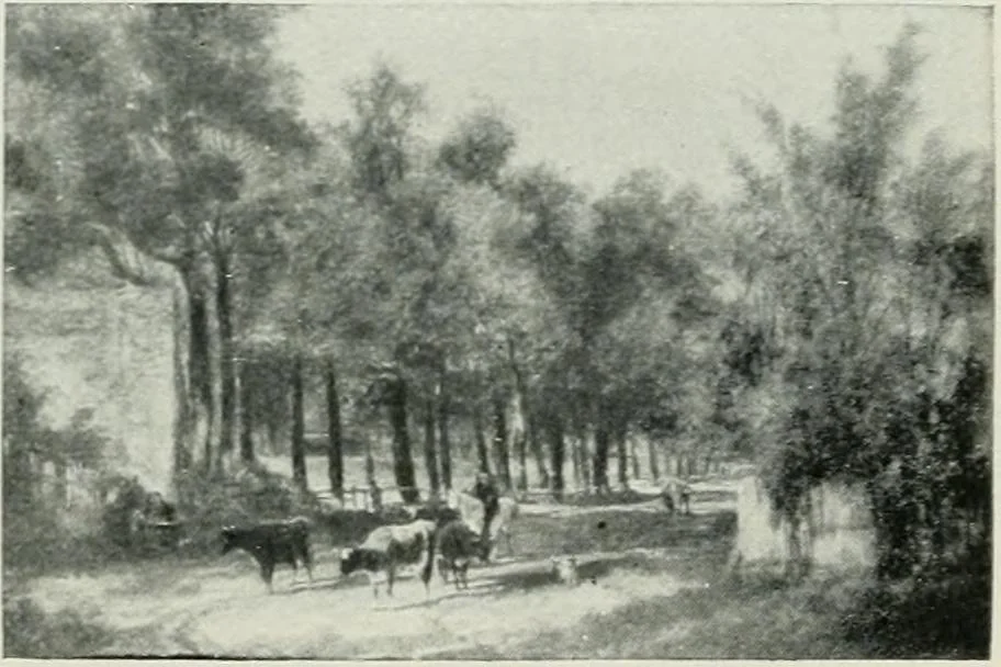 An illustration from Geschichte der Kunst in Grossbritannien und Irland, 1909, leaf 249