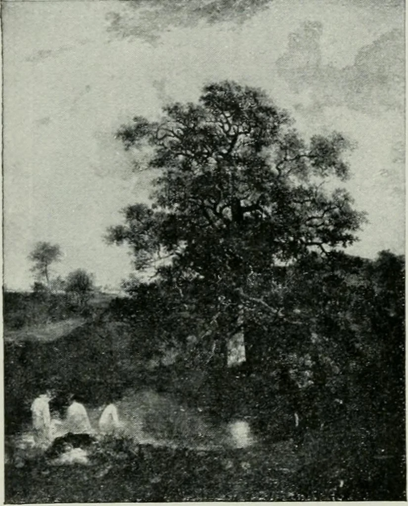 An illustration from Geschichte der Kunst in Grossbritannien und Irland, 1909, leaf 250