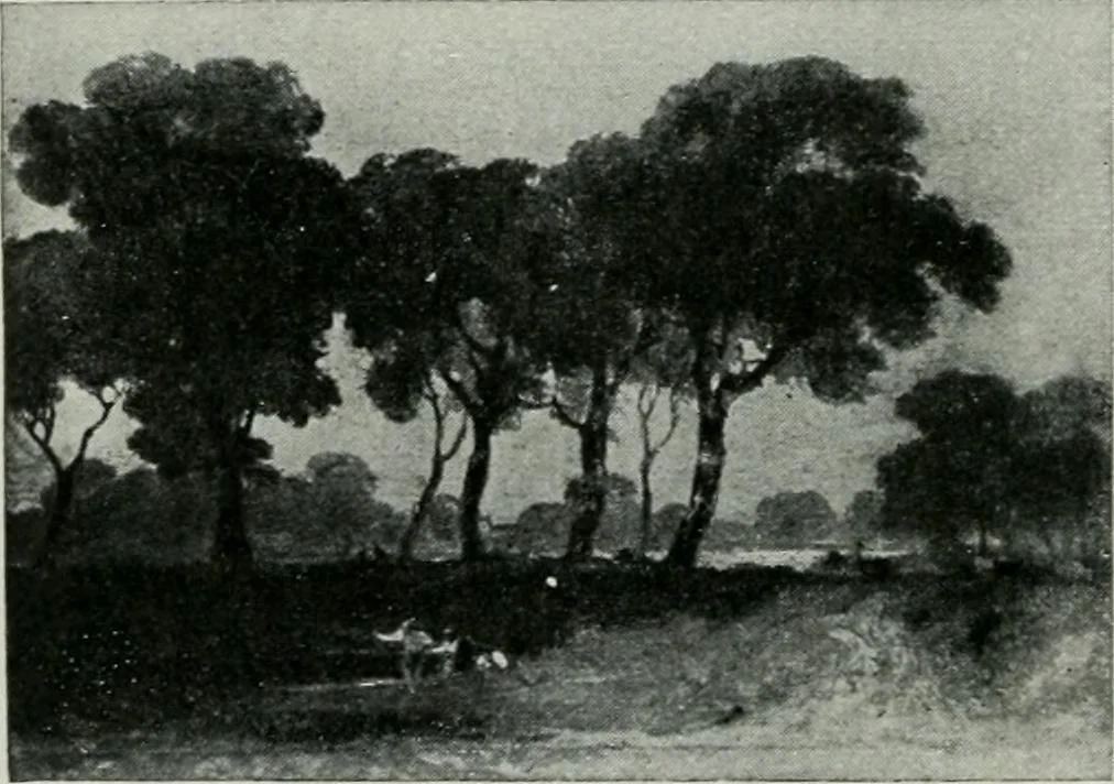 An illustration from Geschichte der Kunst in Grossbritannien und Irland, 1909, leaf 250