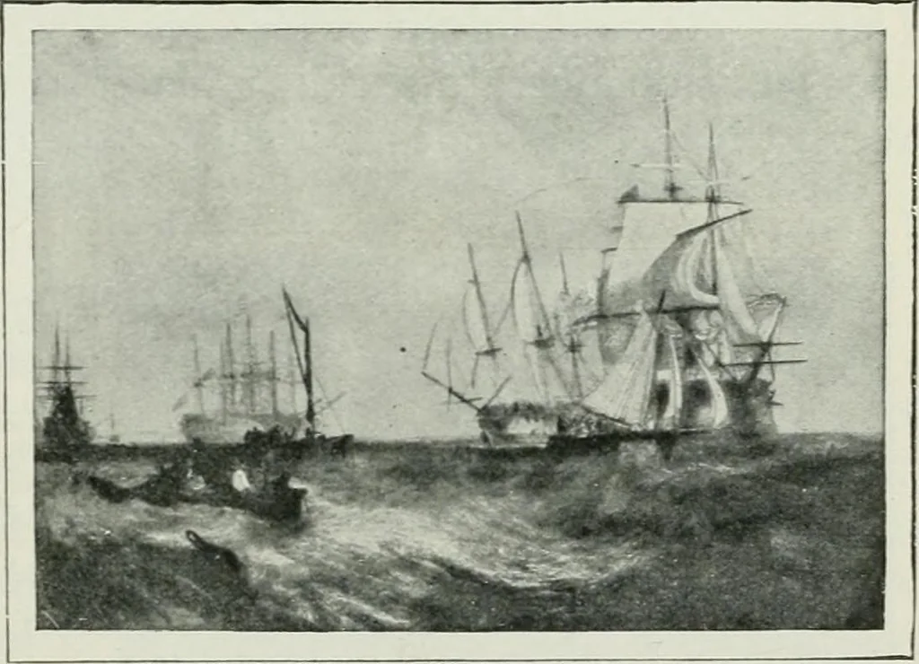An illustration from Geschichte der Kunst in Grossbritannien und Irland, 1909, leaf 251