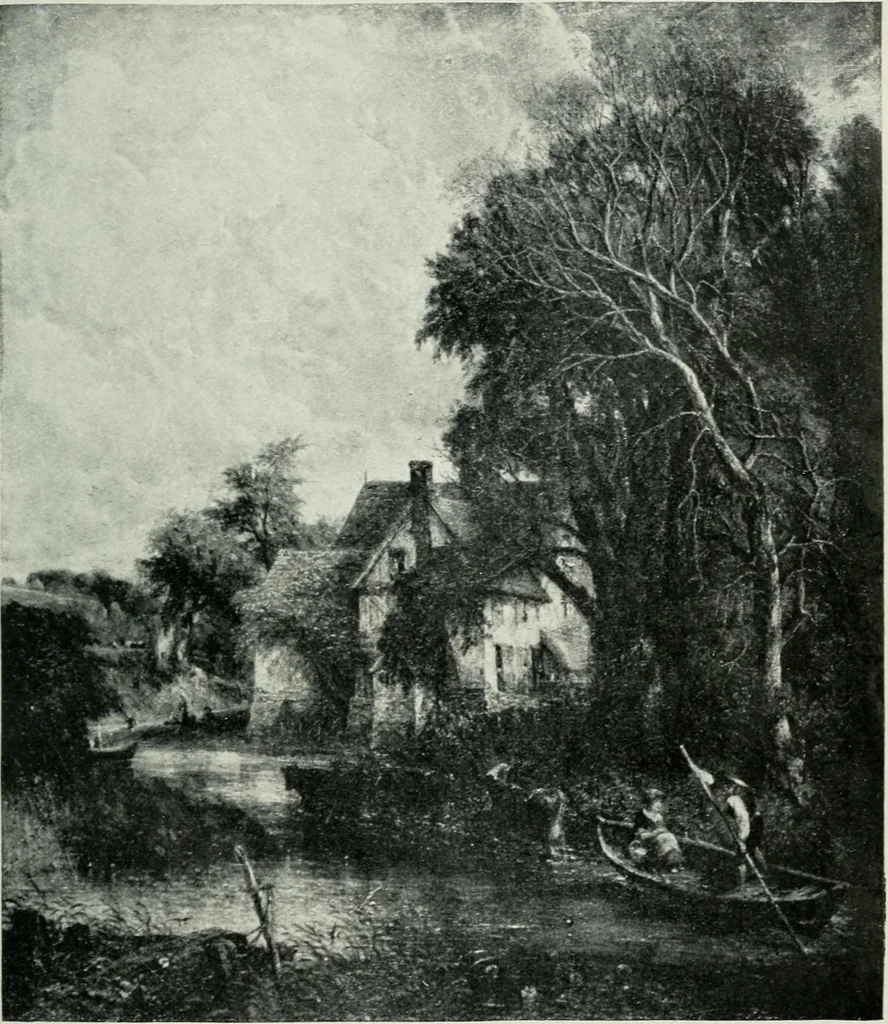 An illustration from Geschichte der Kunst in Grossbritannien und Irland, 1909, leaf 253