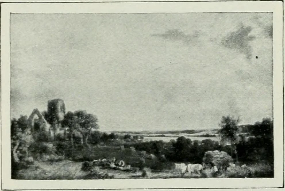 An illustration from Geschichte der Kunst in Grossbritannien und Irland, 1909, leaf 255