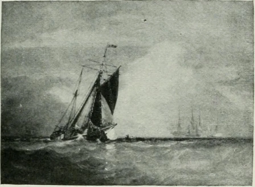 An illustration from Geschichte der Kunst in Grossbritannien und Irland, 1909, leaf 257