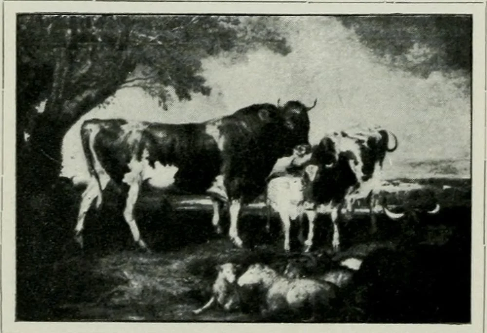 An illustration from Geschichte der Kunst in Grossbritannien und Irland, 1909, leaf 258