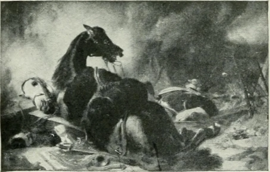 An illustration from Geschichte der Kunst in Grossbritannien und Irland, 1909, leaf 259