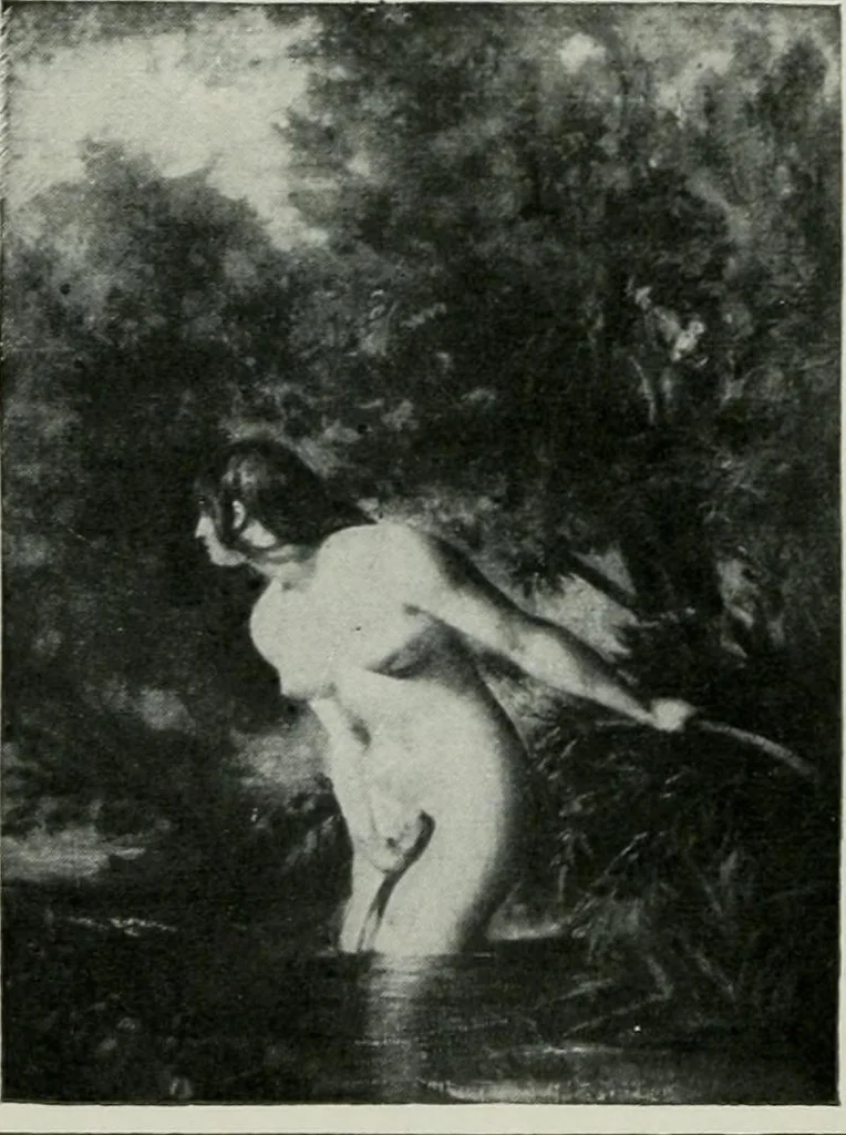 An illustration from Geschichte der Kunst in Grossbritannien und Irland, 1909, leaf 260