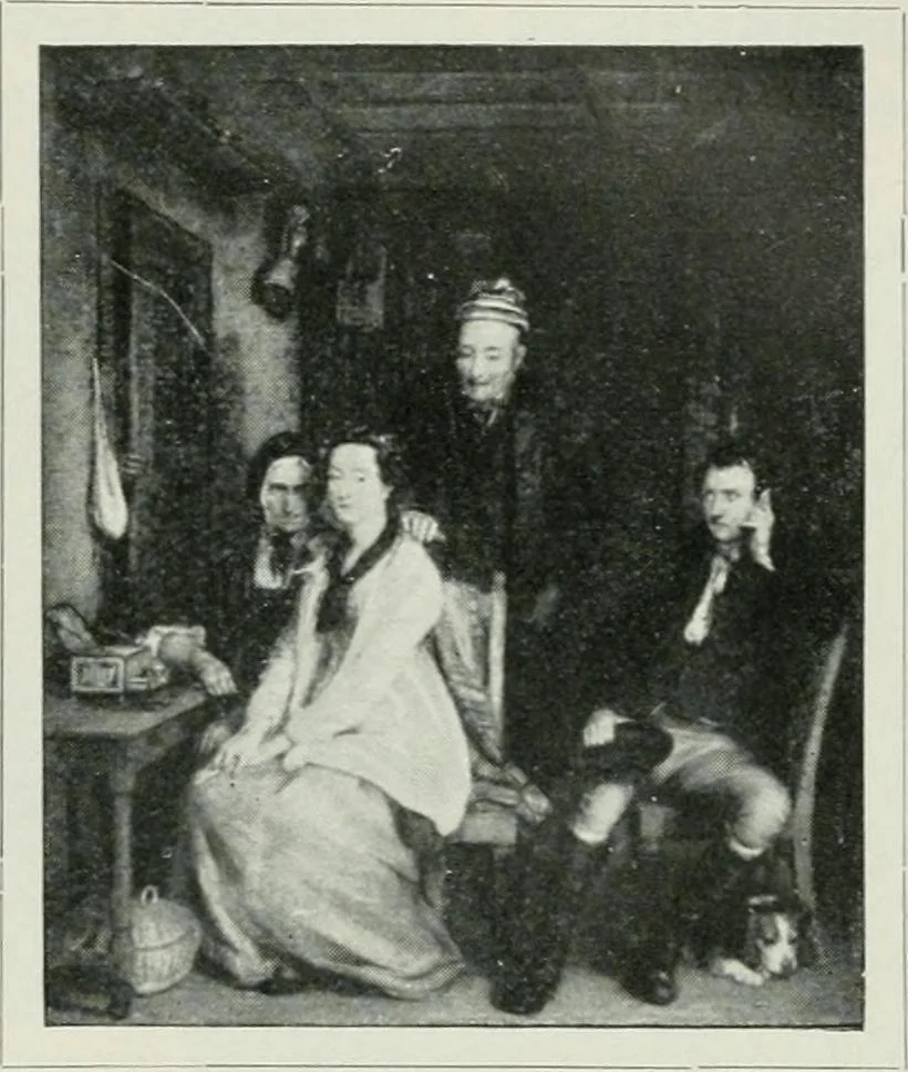 An illustration from Geschichte der Kunst in Grossbritannien und Irland, 1909, leaf 261