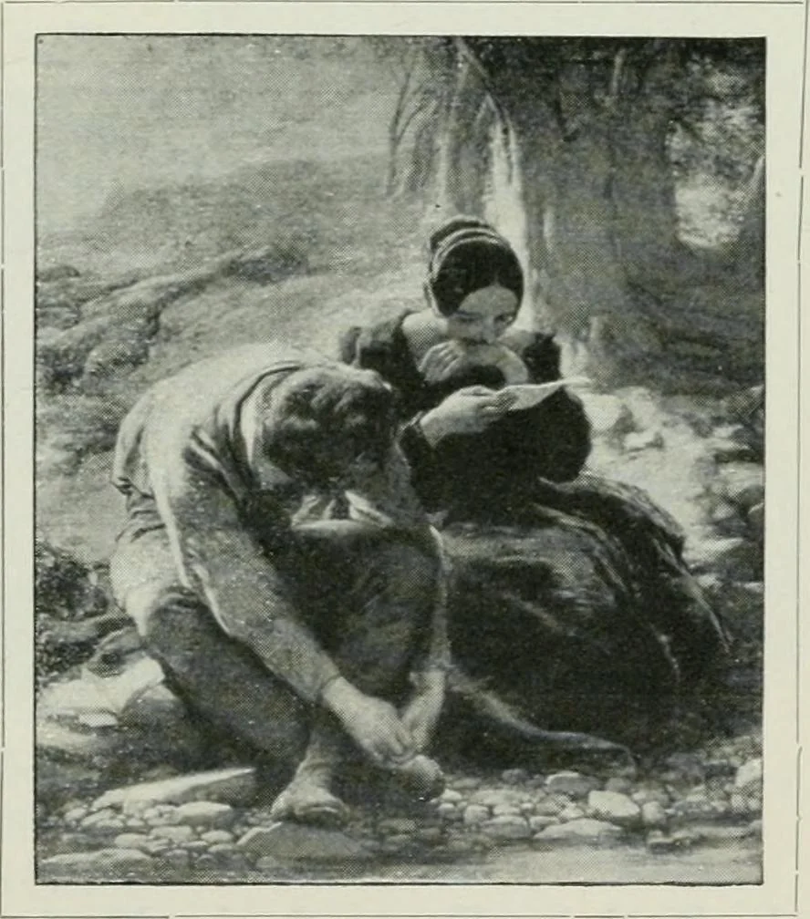 An illustration from Geschichte der Kunst in Grossbritannien und Irland, 1909, leaf 261