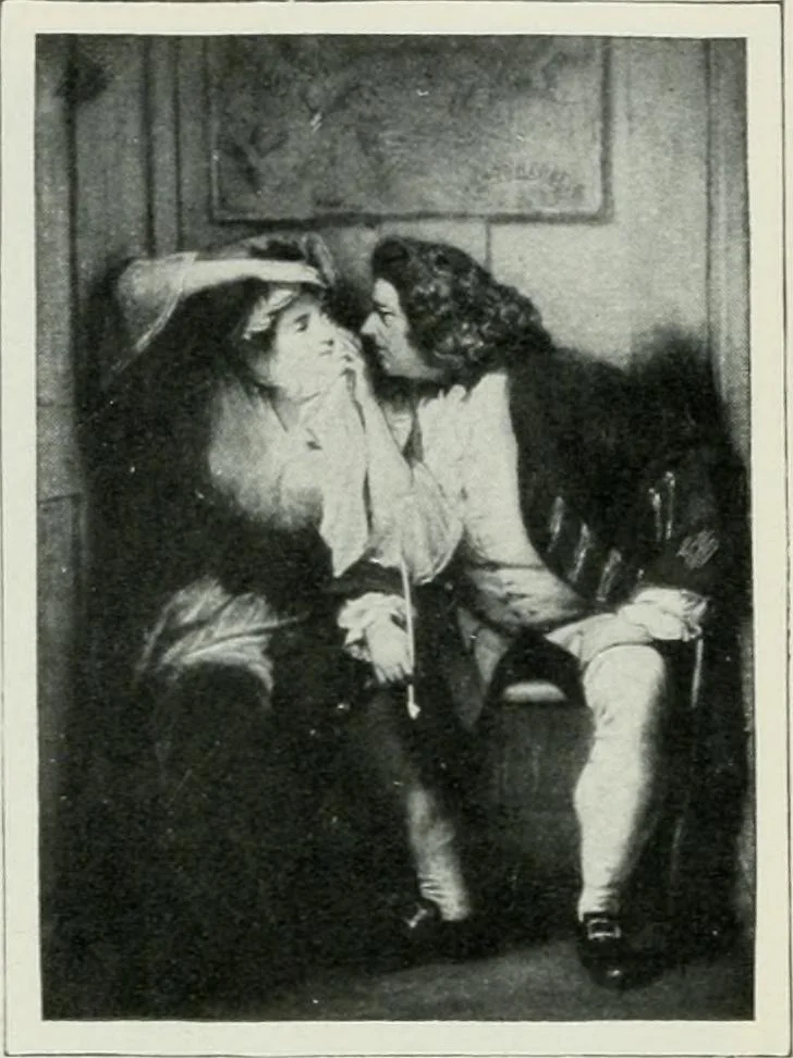 An illustration from Geschichte der Kunst in Grossbritannien und Irland, 1909, leaf 263