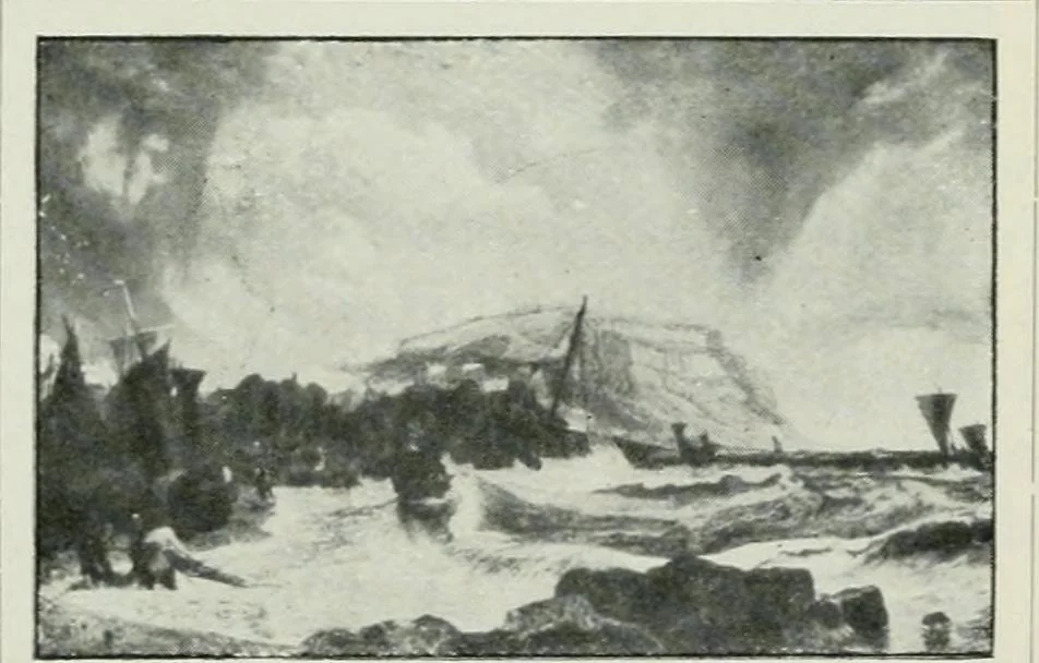 An illustration from Geschichte der Kunst in Grossbritannien und Irland, 1909, leaf 265
