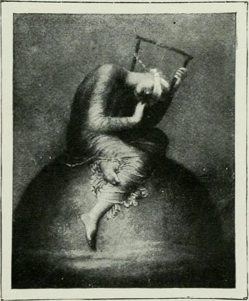 An illustration from Geschichte der Kunst in Grossbritannien und Irland, 1909, leaf 269