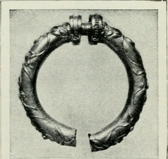 An illustration from Geschichte der Kunst in Grossbritannien und Irland, 1909, leaf 27