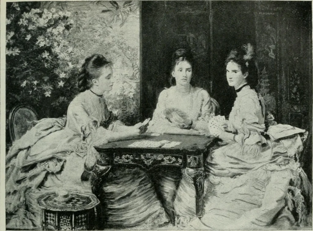 An illustration from Geschichte der Kunst in Grossbritannien und Irland, 1909, leaf 271
