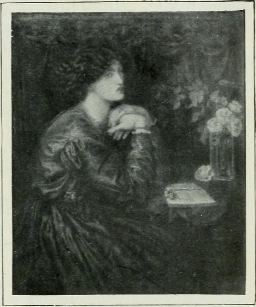 An illustration from Geschichte der Kunst in Grossbritannien und Irland, 1909, leaf 273