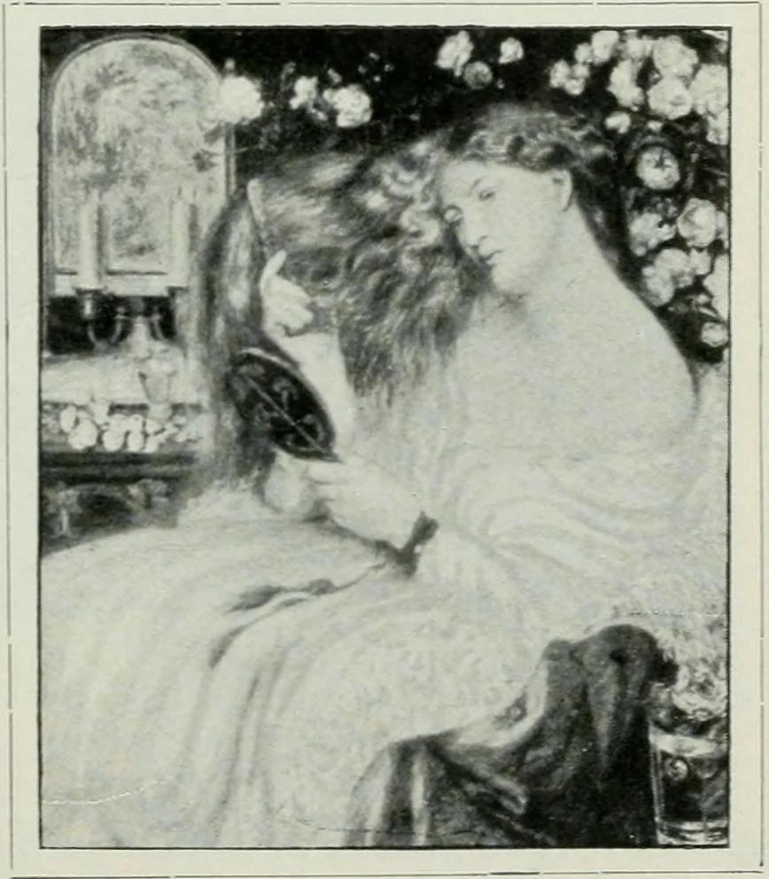 An illustration from Geschichte der Kunst in Grossbritannien und Irland, 1909, leaf 273
