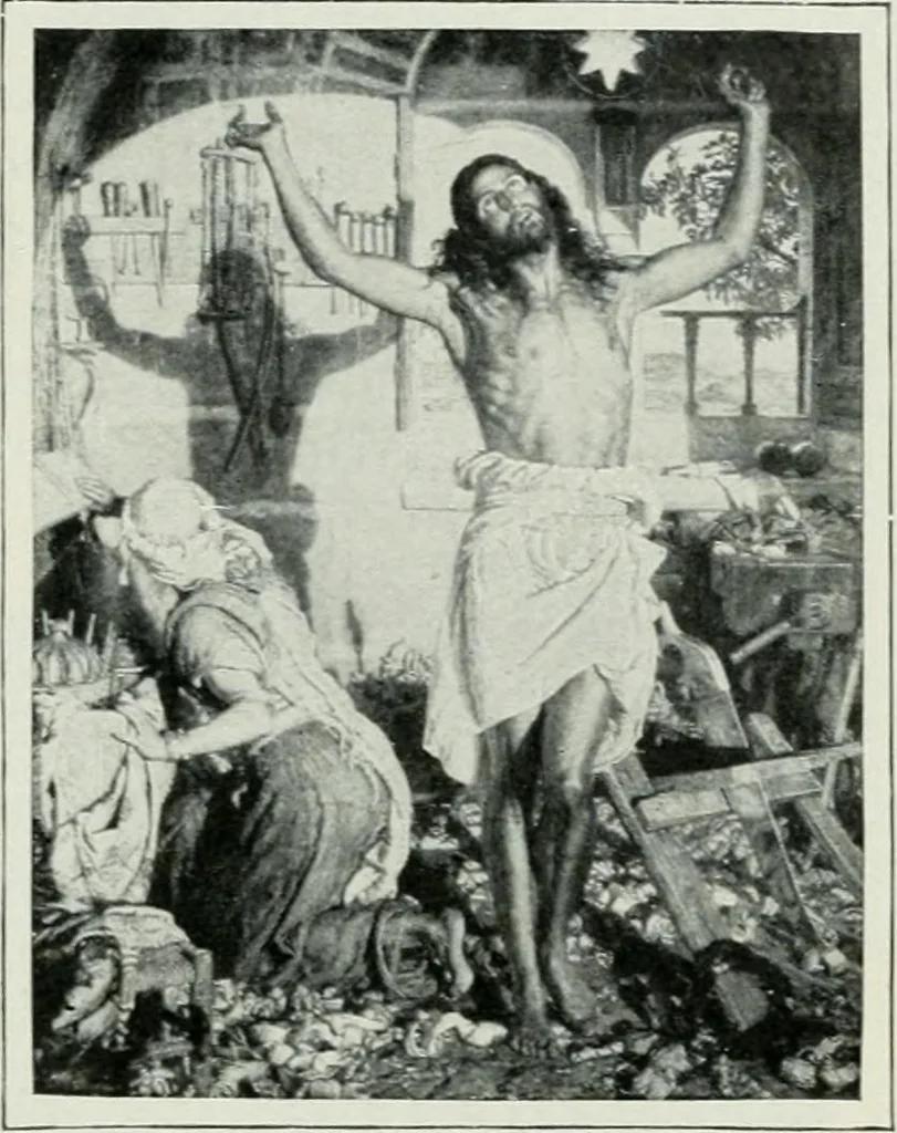 An illustration from Geschichte der Kunst in Grossbritannien und Irland, 1909, leaf 277
