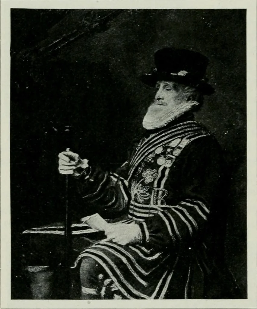 An illustration from Geschichte der Kunst in Grossbritannien und Irland, 1909, leaf 278