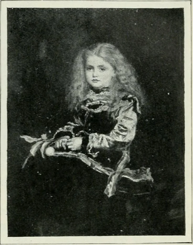 An illustration from Geschichte der Kunst in Grossbritannien und Irland, 1909, leaf 279