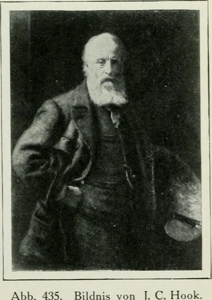 An illustration from Geschichte der Kunst in Grossbritannien und Irland, 1909, leaf 279