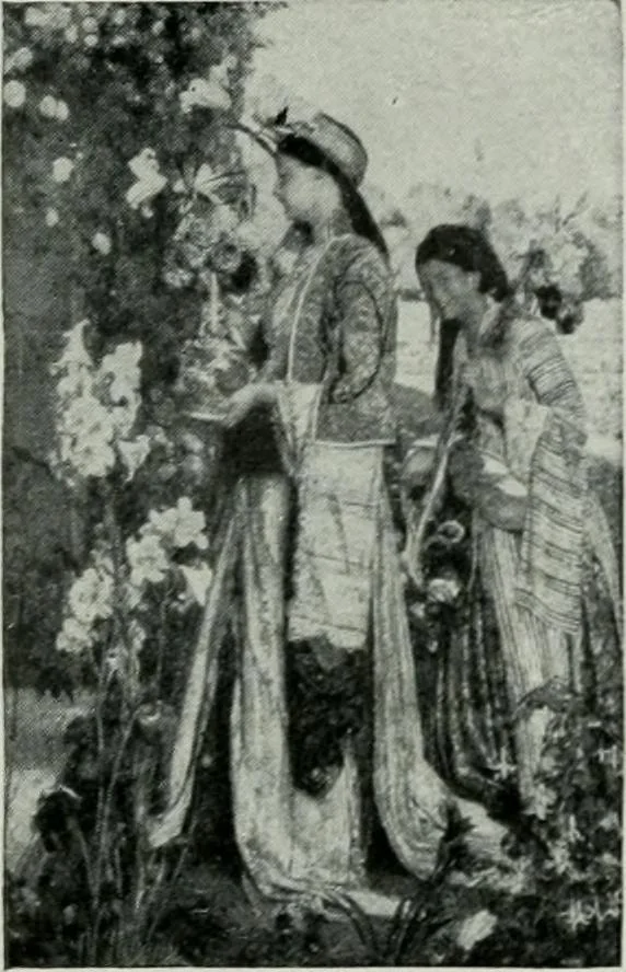 An illustration from Geschichte der Kunst in Grossbritannien und Irland, 1909, leaf 280