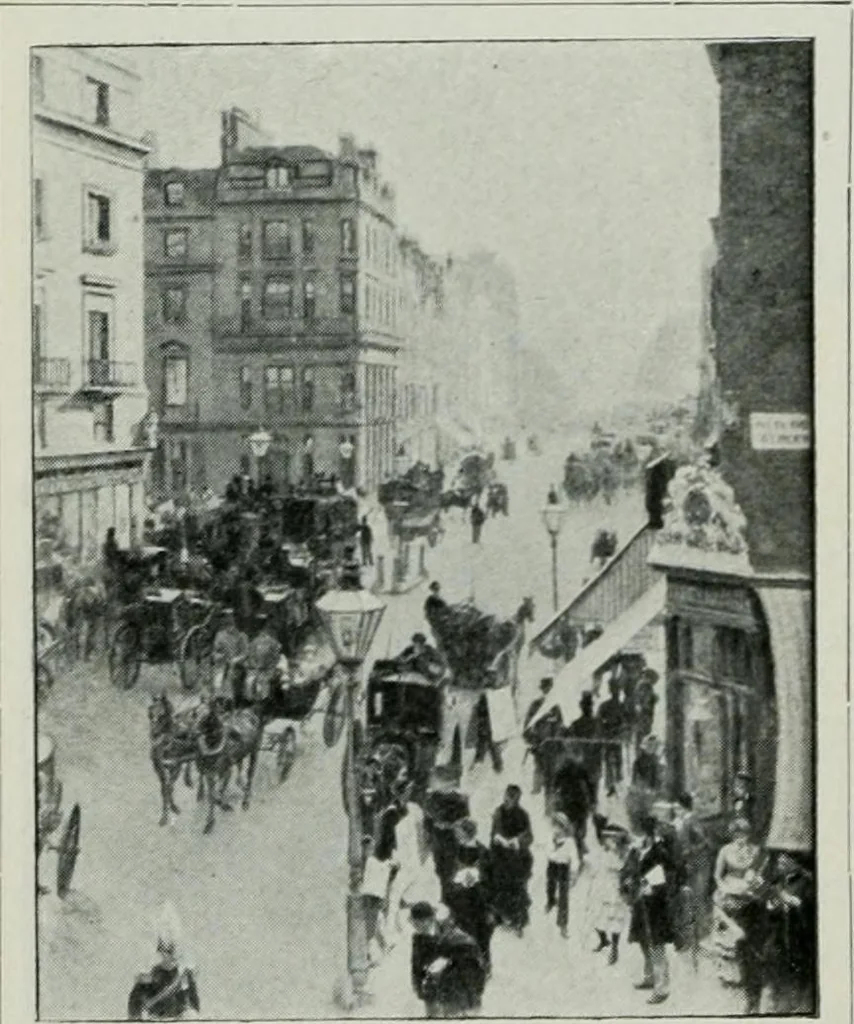 An illustration from Geschichte der Kunst in Grossbritannien und Irland, 1909, leaf 280