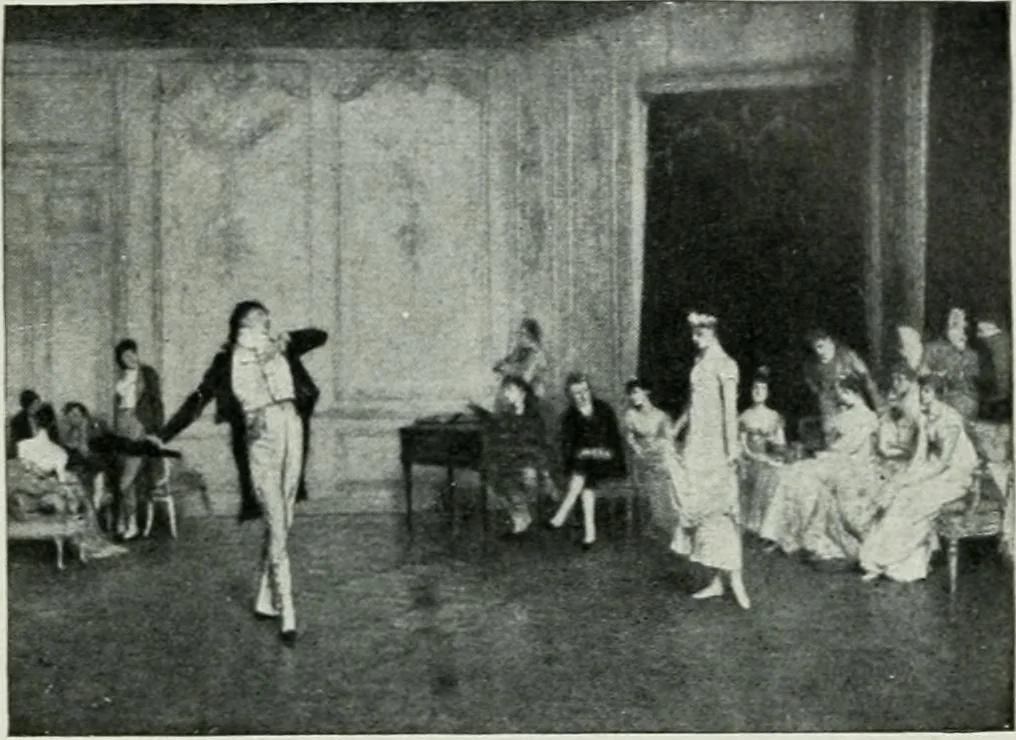 An illustration from Geschichte der Kunst in Grossbritannien und Irland, 1909, leaf 281
