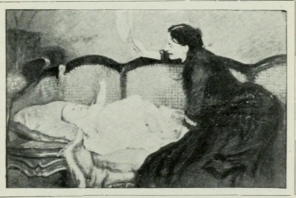 An illustration from Geschichte der Kunst in Grossbritannien und Irland, 1909, leaf 281
