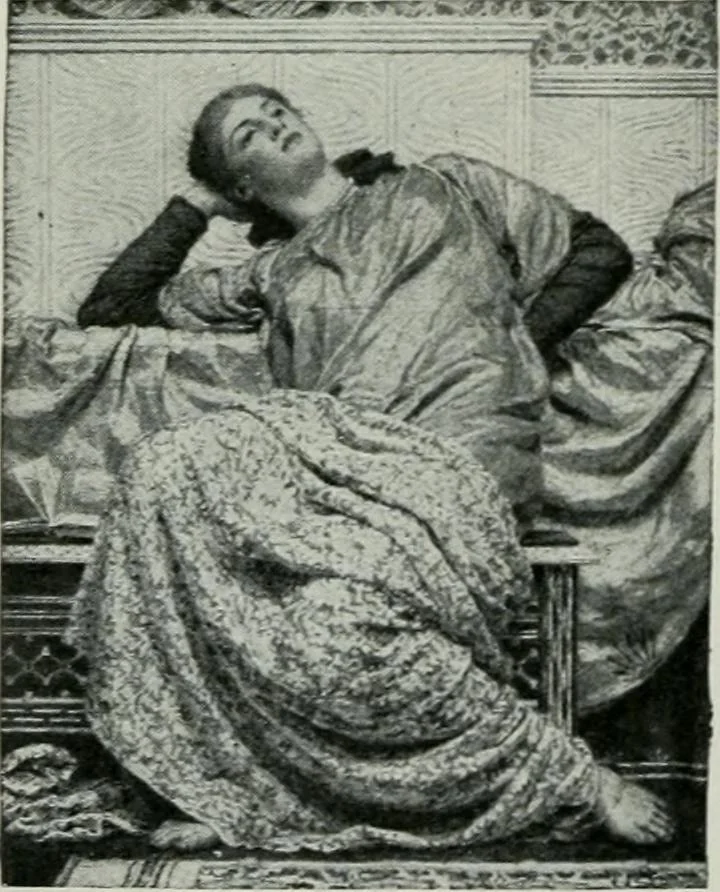 An illustration from Geschichte der Kunst in Grossbritannien und Irland, 1909, leaf 286