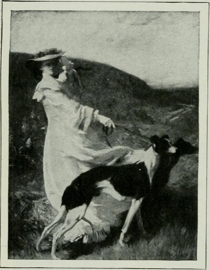 An illustration from Geschichte der Kunst in Grossbritannien und Irland, 1909, leaf 288