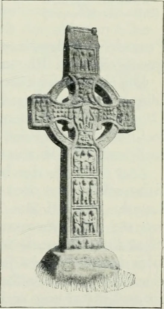 An illustration from Geschichte der Kunst in Grossbritannien und Irland, 1909, leaf 29