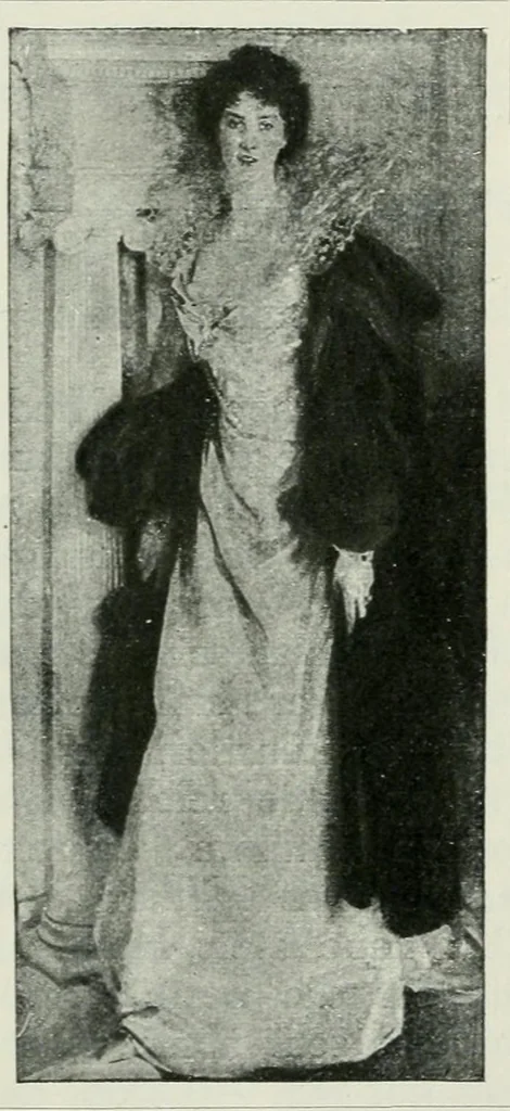 An illustration from Geschichte der Kunst in Grossbritannien und Irland, 1909, leaf 291