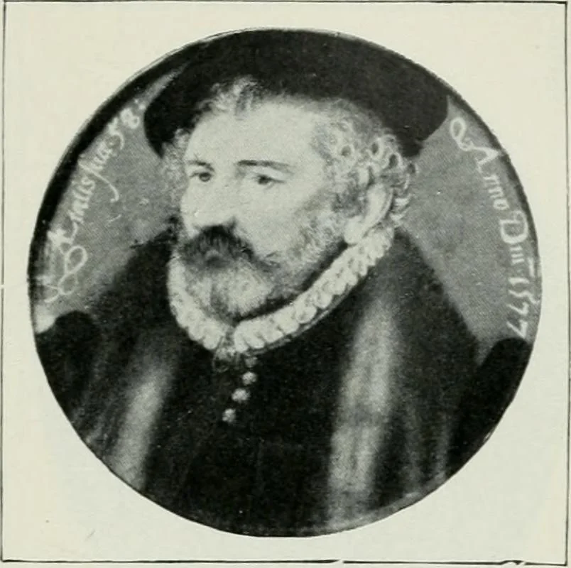 An illustration from Geschichte der Kunst in Grossbritannien und Irland, 1909, leaf 293