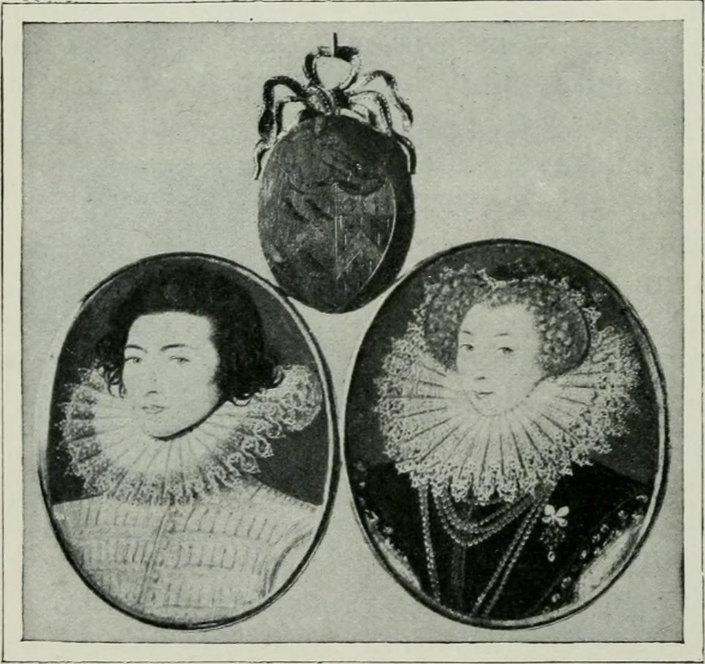 An illustration from Geschichte der Kunst in Grossbritannien und Irland, 1909, leaf 294
