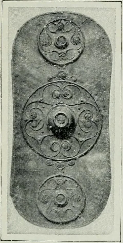 An illustration from Geschichte der Kunst in Grossbritannien und Irland, 1909, leaf 30