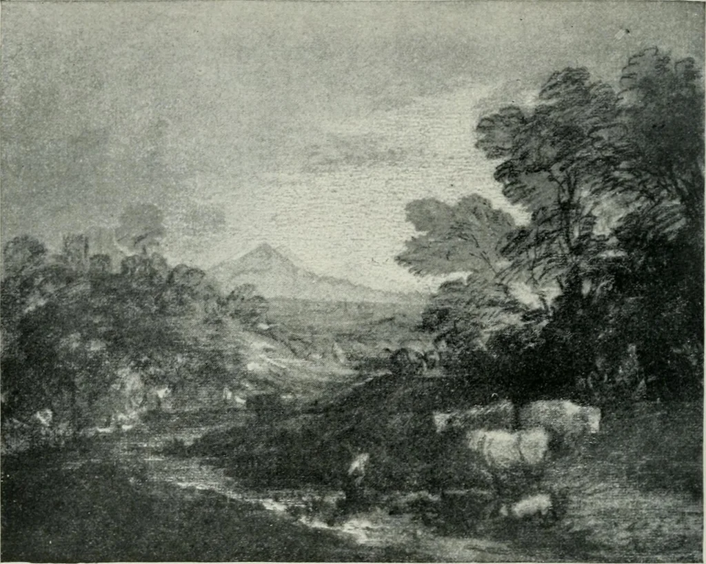An illustration from Geschichte der Kunst in Grossbritannien und Irland, 1909, leaf 304