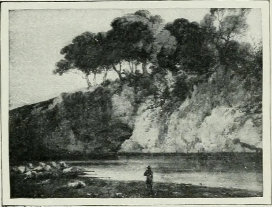 An illustration from Geschichte der Kunst in Grossbritannien und Irland, 1909, leaf 305