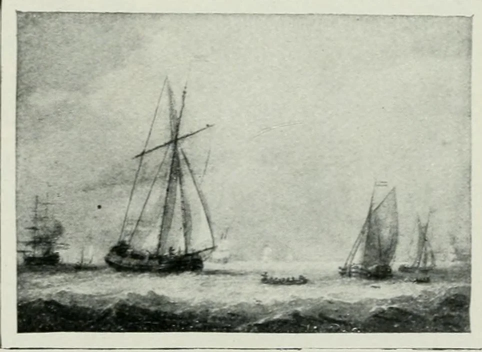An illustration from Geschichte der Kunst in Grossbritannien und Irland, 1909, leaf 305